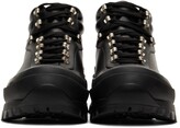 Thumbnail for your product : Jil Sander Black Leather Hiking Boots