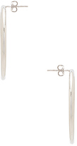 Thumbnail for your product : joolz by Martha Calvo Facade Front Hoop Earrings