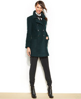 Thumbnail for your product : DKNY Boucle Double-Breasted Walker Coat