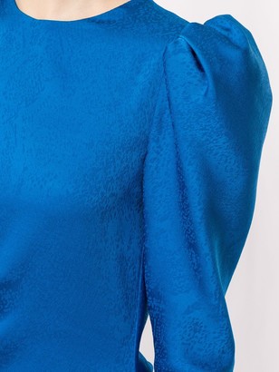 Manning Cartell Australia Asymmetric Sleeve Structured Shoulder Dress