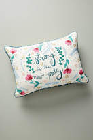 Floral Embroidered Pillows Shopstyle