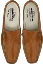 Thumbnail for your product : Pakerson Brown Italian Handmade Leather Loafer Shoes