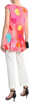 Thumbnail for your product : Boutique Moschino Boutique Cotton-blend Kick Flare Pants