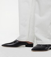 Thumbnail for your product : Maison Margiela 4-Stitches leather slippers