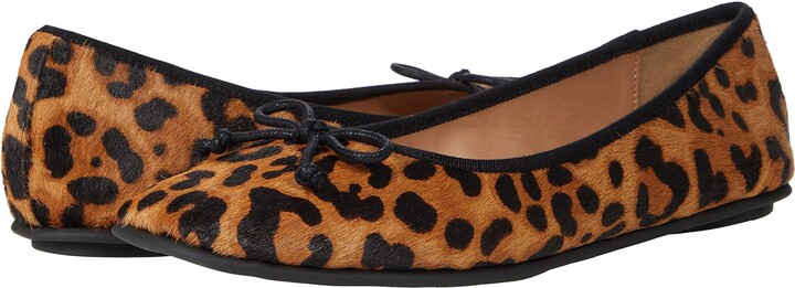 wide leopard flats
