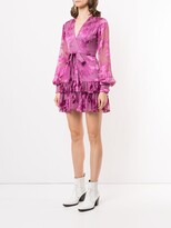 Thumbnail for your product : Alexis Emma floral print mini dress