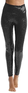 Commando Sequin Leggings (Black) Women's Clothing - ShopStyle
