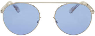 Mykita Silver and Blue Studio5.1 Sunglasses