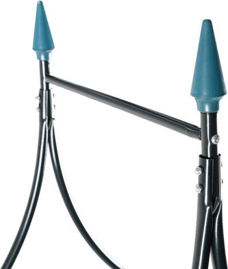 Powden 47.2" W x 15" D Iron Arbor in Green