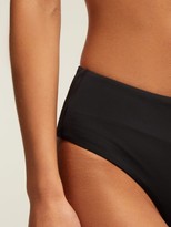 Thumbnail for your product : Dos Gardenias - She Bang High-rise Bikini Briefs - Black