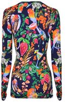 Thumbnail for your product : Matthew Williamson Tropical Print Jersey Top