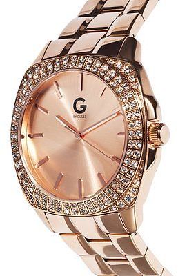 G by Guess GByGUESS Men's Oversized Rose Gold-Tone Watch