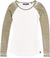 Thumbnail for your product : Superdry Contrast Waffle Baseball Top