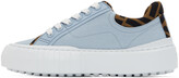 Thumbnail for your product : Fendi Blue Canvas 'Fendi Force' Sneakers