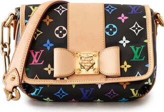 What Goes Around Comes Around Louis Vuitton Black Multi Ab Sologne Bag -  ShopStyle