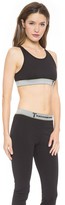 Thumbnail for your product : Alexander Wang T by High Density Lux Ponte Sports Bra