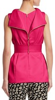 Thumbnail for your product : Brandon Maxwell Wool Peplum Top