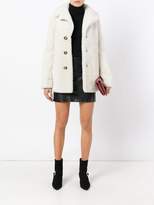 Thumbnail for your product : Saint Laurent shearling pea coat