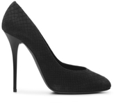 Thumbnail for your product : Giuseppe Zanotti Reptile Embossed Suede Pump