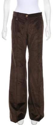 Dolce & Gabbana Corduroy Flared Pants Brown Corduroy Flared Pants