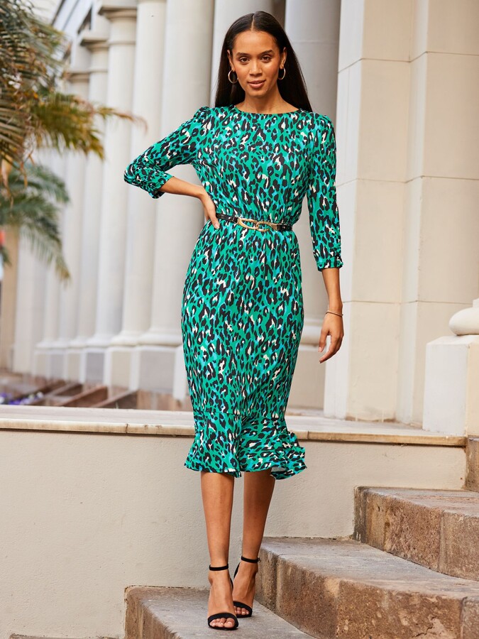 sosandar linen dress