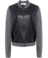 Thumbnail for your product : Velvet by Graham & Spencer Noria Faux Leather Jersey Jacket