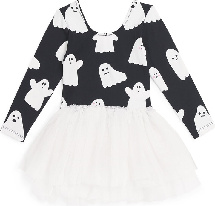 Stella McCartney Kids Ghost Print Tutu Dress