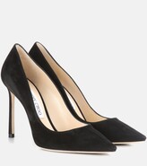 Thumbnail for your product : Jimmy Choo Romy 100 suede pumps
