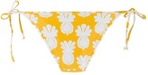 Thumbnail for your product : La DoubleJ String Graphic Print Bikini Bottoms