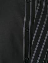 Thumbnail for your product : Yohji Yamamoto striped trim shirt