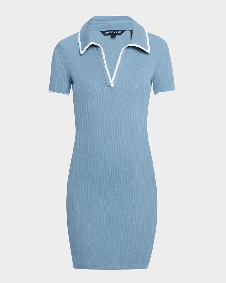 Veronica Beard Bailey Mini Polo Dress