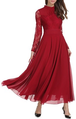 amazon red dresses uk