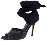 Thumbnail for your product : Alexa Wagner Suede Wrap-Around Sandals