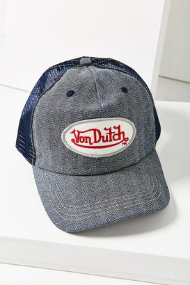 Von Dutch Vintage Denim Trucker Hat