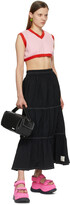 Thumbnail for your product : Sunnei Black Taffeta Elastic Skirt