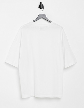 Bershka Oversized T-Shirt In White - ShopStyle