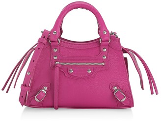 balenciaga city mini pink