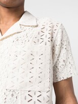 Thumbnail for your product : ANDERSSON BELL Short-Sleeve Lace Shirt
