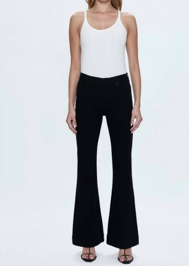 Pistola Denim Kinsley Flare In Black Ink