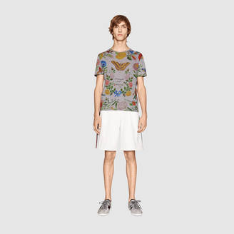 Gucci Jersey short with Web