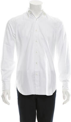 Brioni Long Sleeve Button-Up Shirt