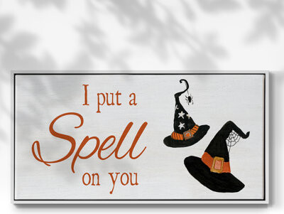 Lark Manor Put A Spell- Framed Gallery Wrapped Canvas -Ready to Hang