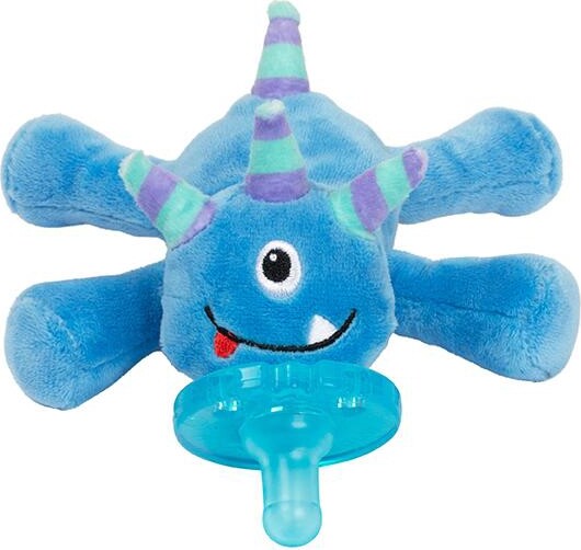WubbaNub™ Baby Blue Monster Pacifier Teething & Feeding