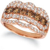 Thumbnail for your product : LeVian Chocolate Diamond (1 ct. t.w.) & Nude Diamond (1 ct. t.w.) Ring in 14k Rose Gold