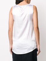 Thumbnail for your product : Wild Cashmere Silk Scoop Neck Vest