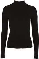 Thumbnail for your product : Boutique Funnel neck ribbed top