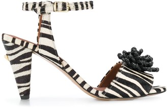 Osman Mae zebra sandals Osman Mae zebra sandals