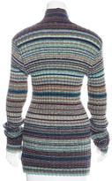 Thumbnail for your product : Missoni Striped Turtleneck Sweater