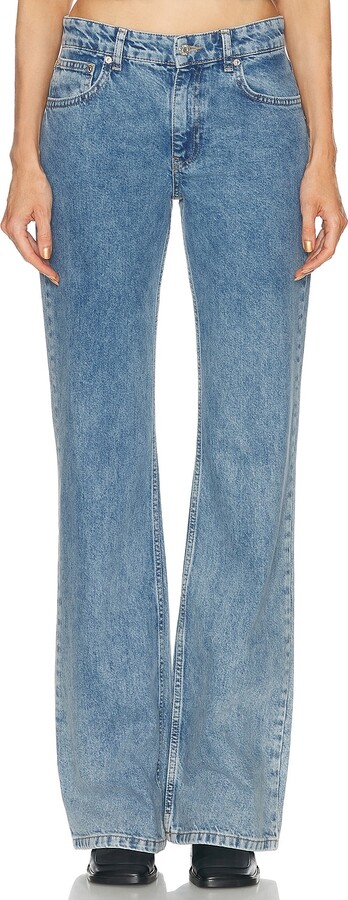 Moschino Jeans Wide Leg in Denim-Medium