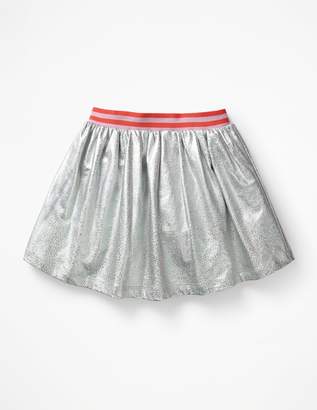 Shiny Metallic Skirt